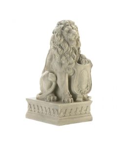IVORY LION STATUE